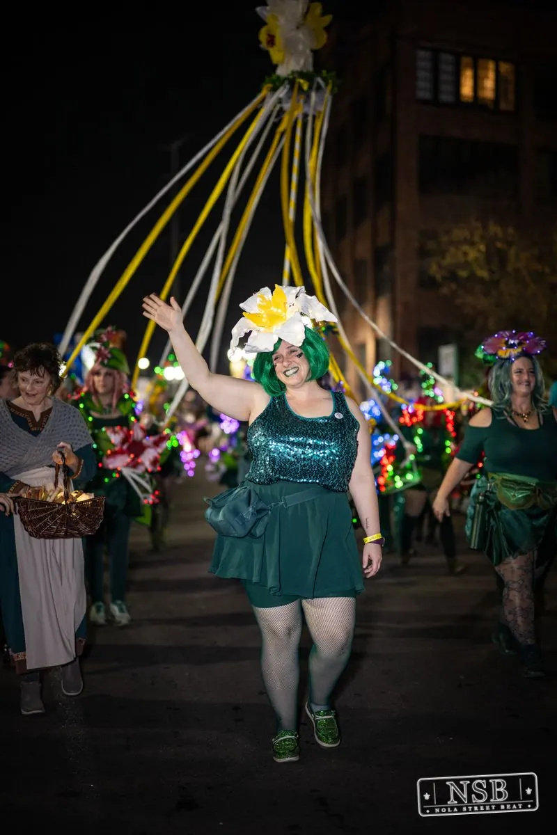 Krewe of Joan of Arc Parade in French Quarter, New Orleans, photo 54