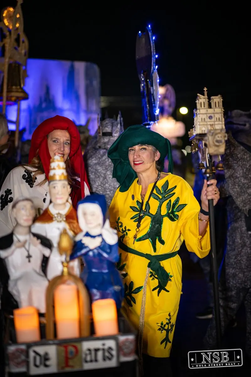 Krewe of Joan of Arc Parade in French Quarter, New Orleans, photo 57