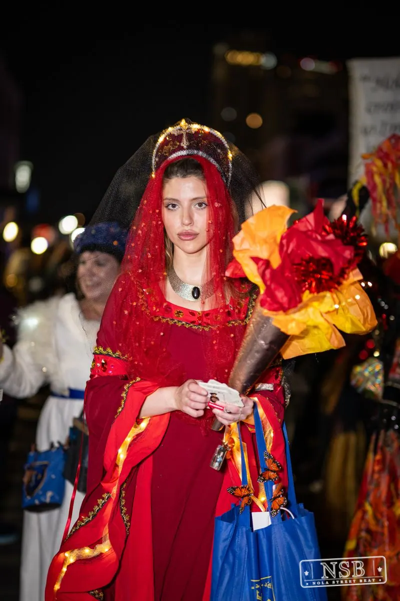 Krewe of Joan of Arc Parade in French Quarter, New Orleans, photo 65