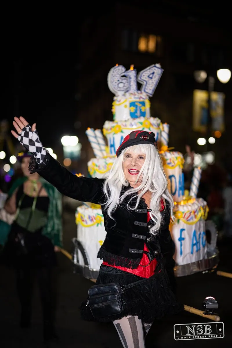 Krewe of Joan of Arc Parade in French Quarter, New Orleans, photo 72