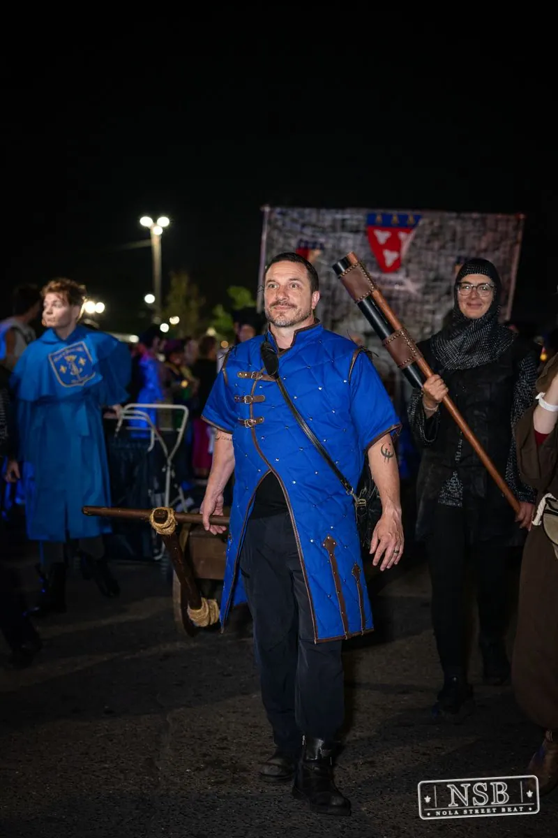 Krewe of Joan of Arc Parade in French Quarter, New Orleans, photo 74