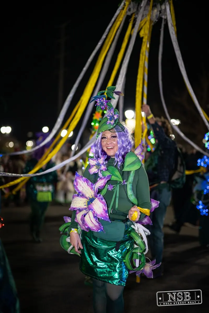 Krewe of Joan of Arc Parade in French Quarter, New Orleans, photo 77