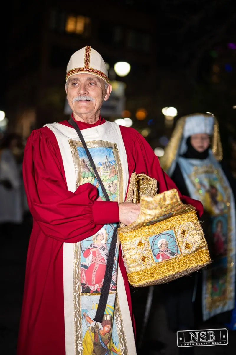 Krewe of Joan of Arc Parade in French Quarter, New Orleans, photo 79