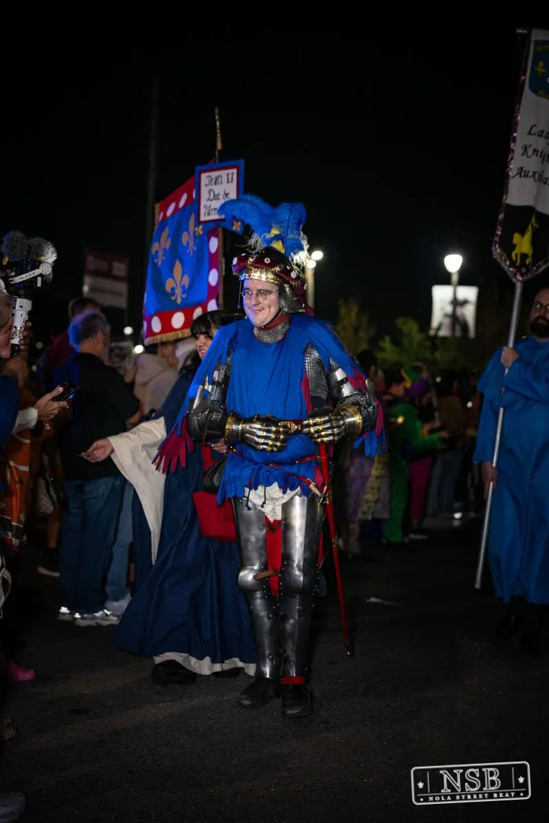 Krewe of Joan of Arc Parade in French Quarter, New Orleans, photo 81