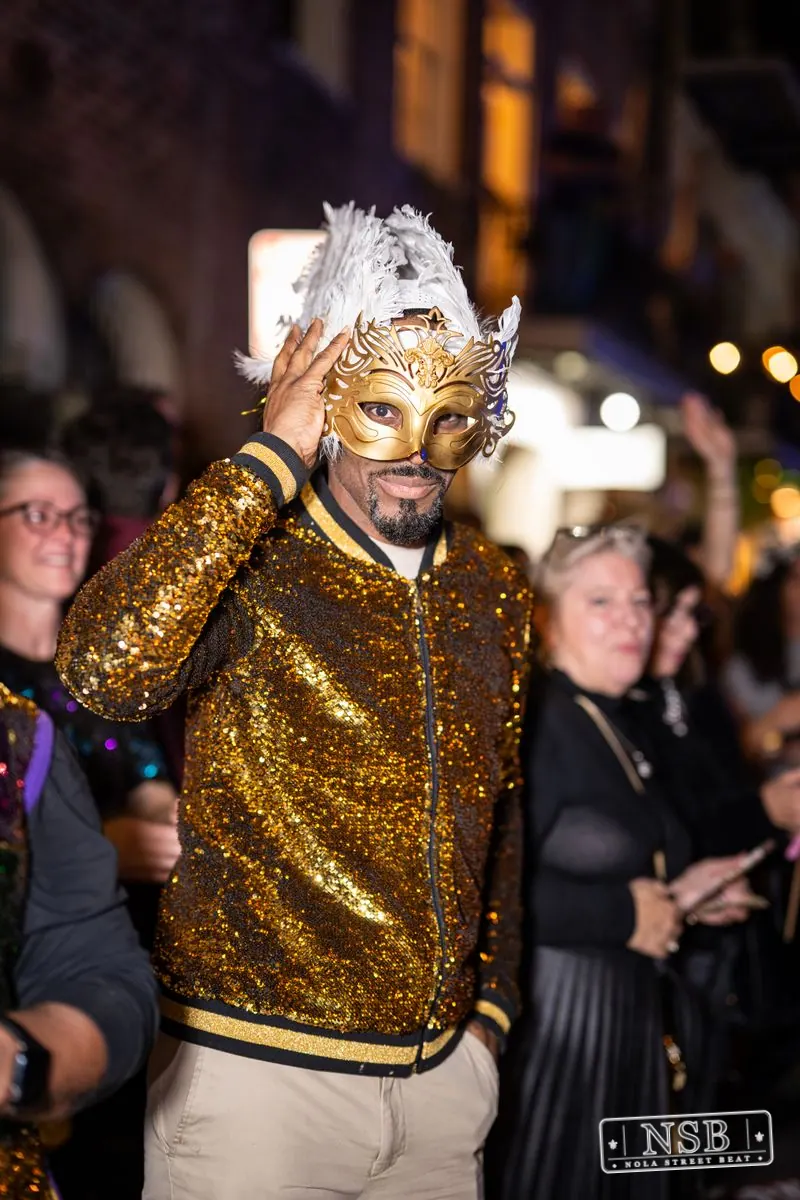 Krewe of Joan of Arc Parade in French Quarter, New Orleans, photo 91