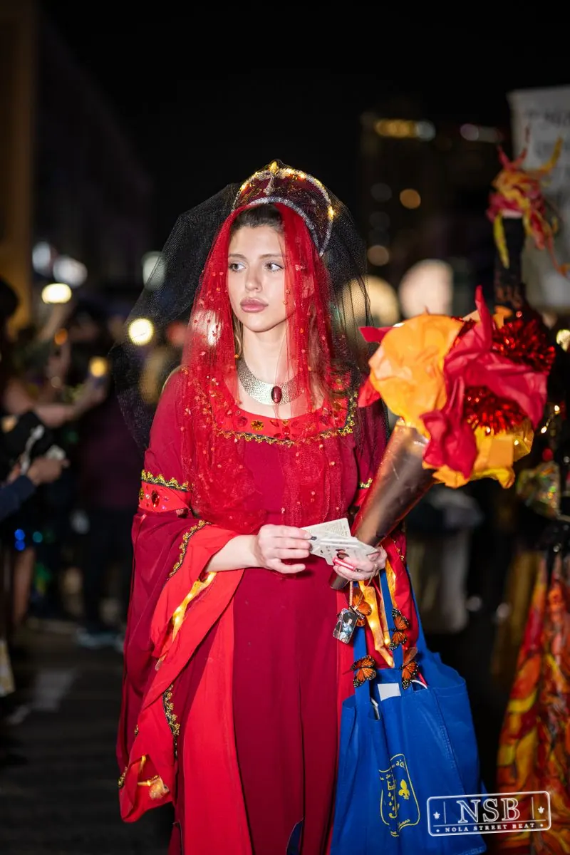 Krewe of Joan of Arc Parade in French Quarter, New Orleans, photo 100