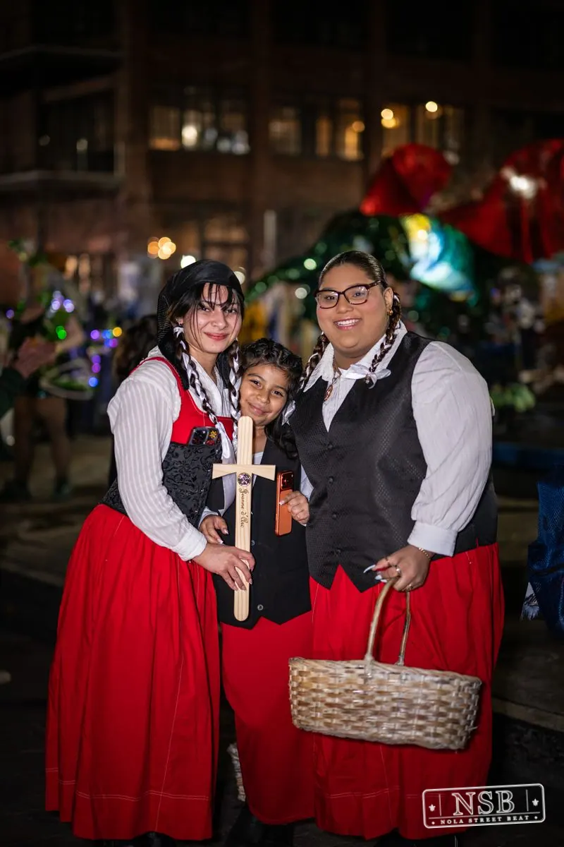 Krewe of Joan of Arc Parade in French Quarter, New Orleans, photo 101