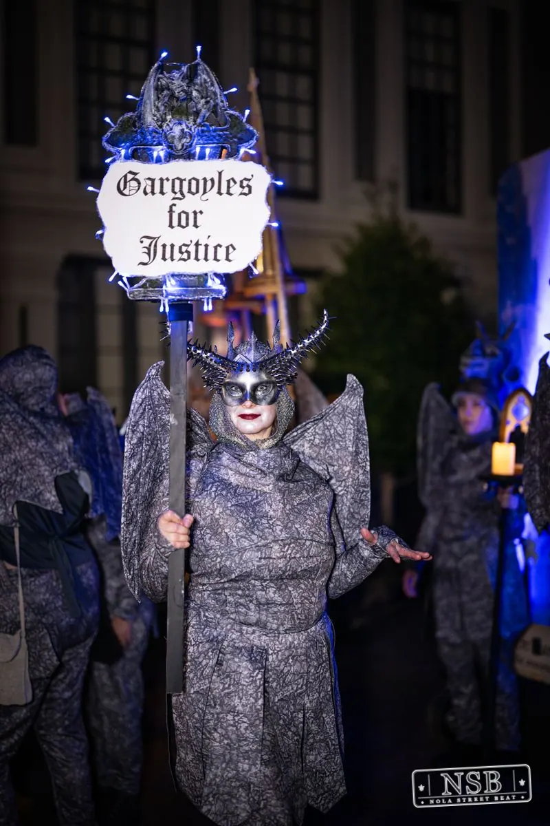 Krewe of Joan of Arc Parade in French Quarter, New Orleans, photo 103