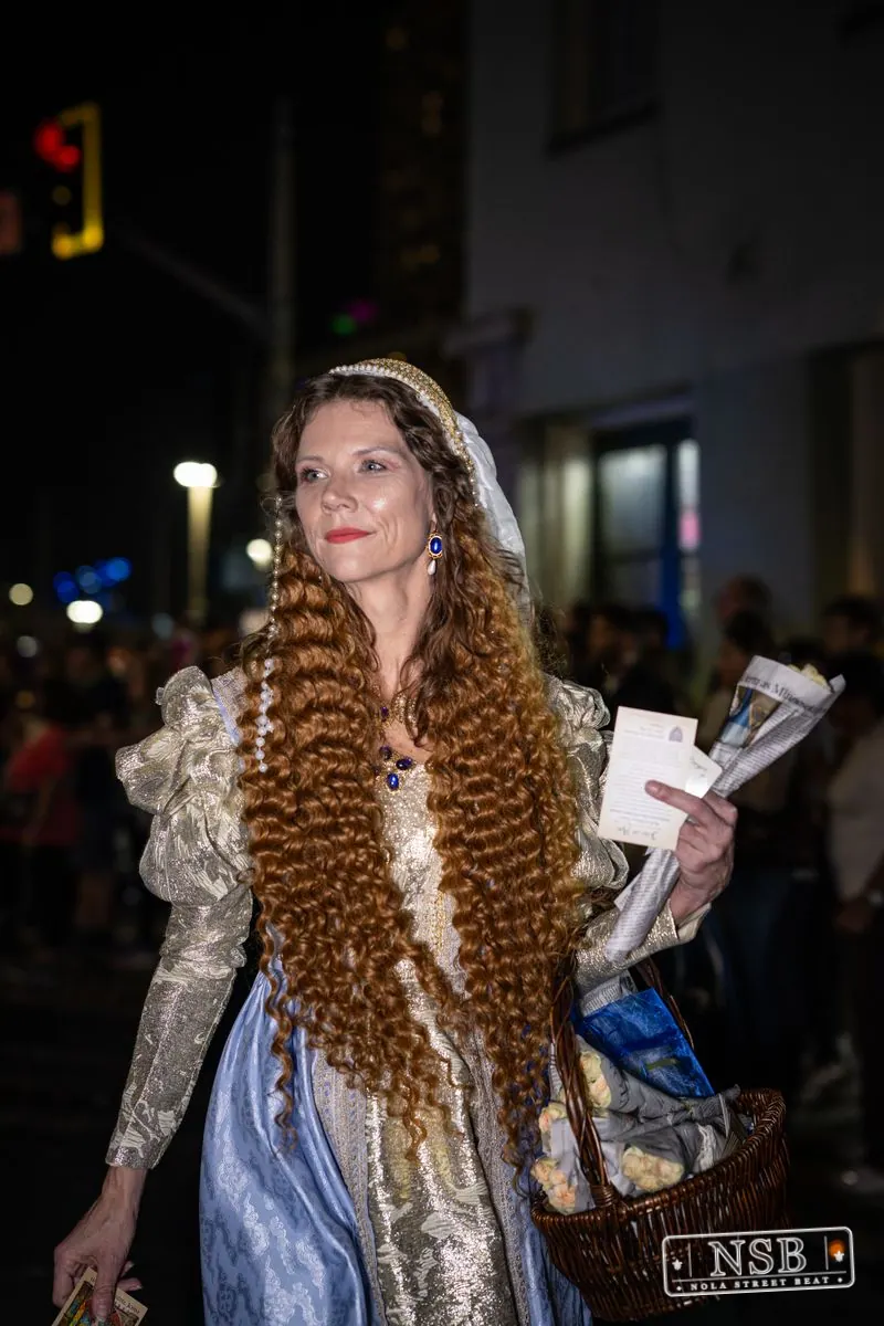 Krewe of Joan of Arc Parade in French Quarter, New Orleans, photo 111
