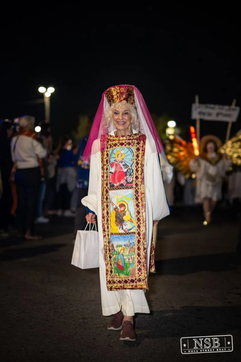 Krewe of Joan of Arc Parade in French Quarter, New Orleans, photo 113