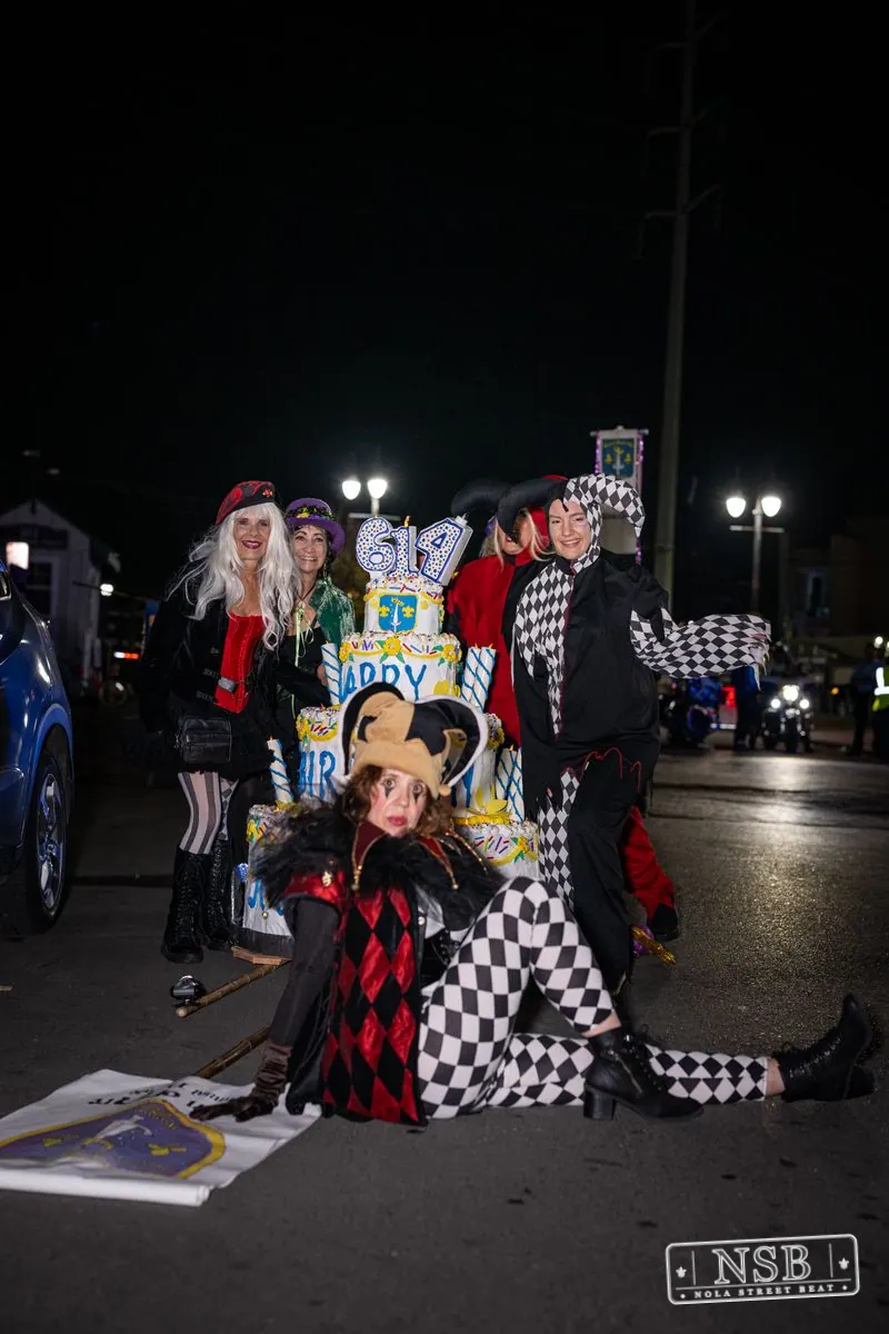Krewe of Joan of Arc Parade in French Quarter, New Orleans, photo 125
