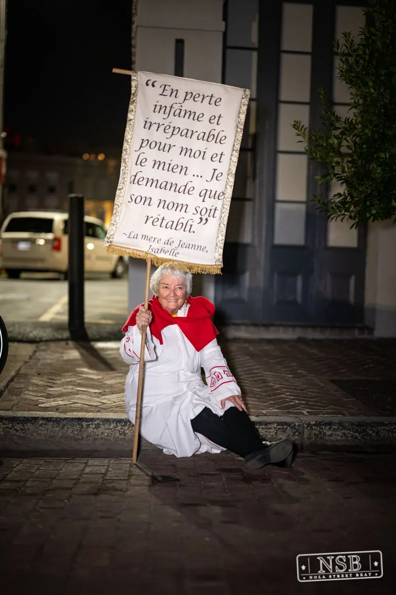 Krewe of Joan of Arc Parade in French Quarter, New Orleans, photo 132