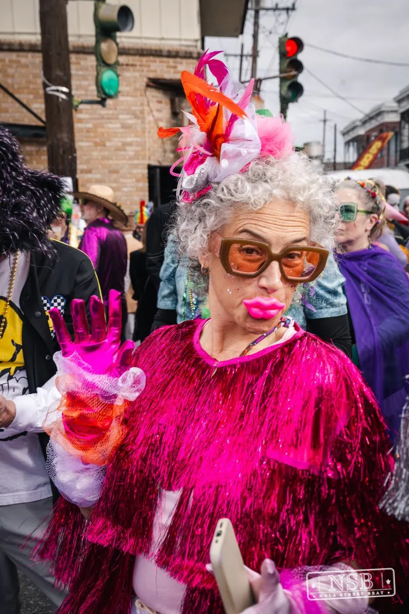 Mardi Gras Day: Marigny Street Costumes in Faubourg Marigny, New Orleans, photo 3