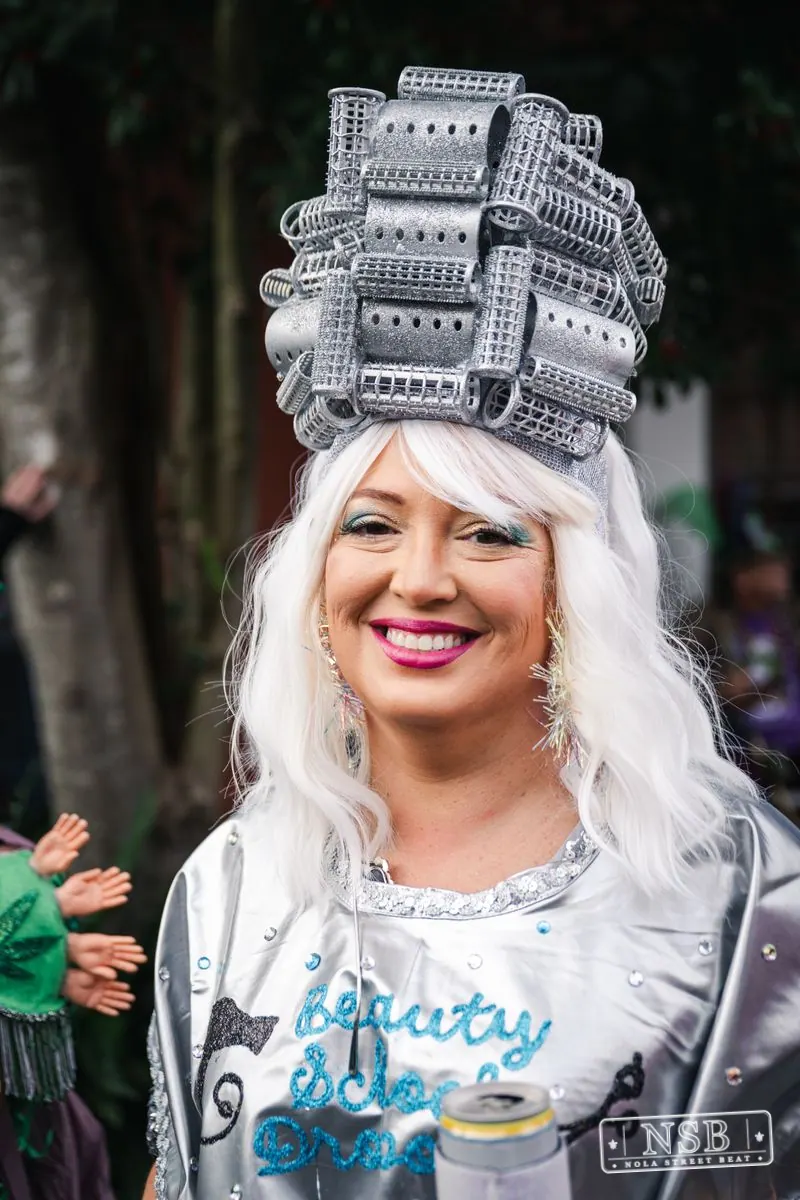Mardi Gras Day: Marigny Street Costumes in Faubourg Marigny, New Orleans, photo 5