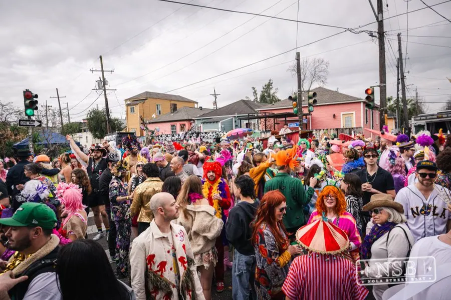 Mardi Gras Day: Marigny Street Costumes in Faubourg Marigny, New Orleans, photo 13