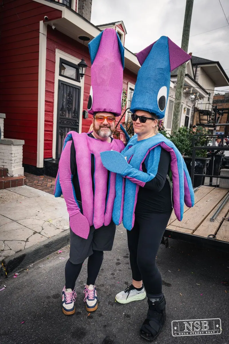 Mardi Gras Day: Marigny Street Costumes in Faubourg Marigny, New Orleans, photo 17