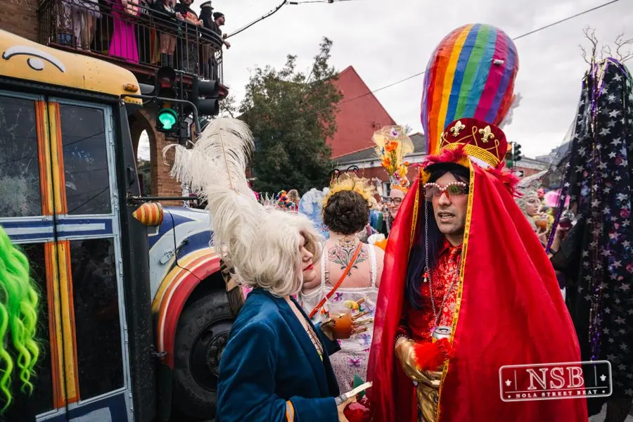 Mardi Gras Day: Marigny Street Costumes in Faubourg Marigny, New Orleans, photo 19