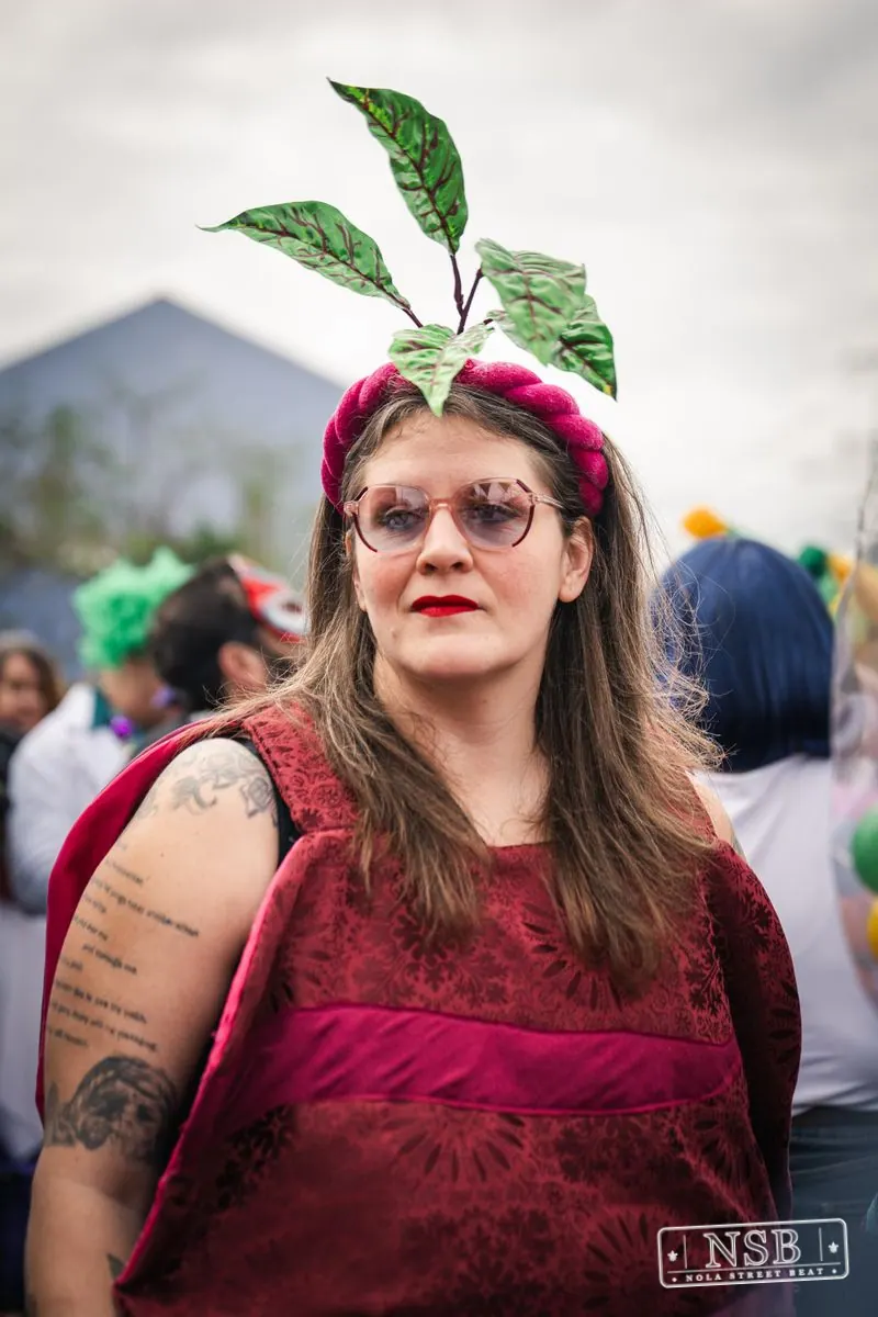 Mardi Gras Day: Marigny Street Costumes in Faubourg Marigny, New Orleans, photo 26