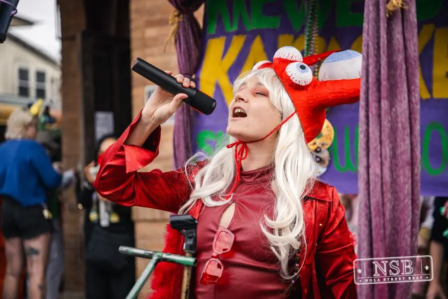 Mardi Gras Day: Marigny Street Costumes in Faubourg Marigny, New Orleans, photo 47