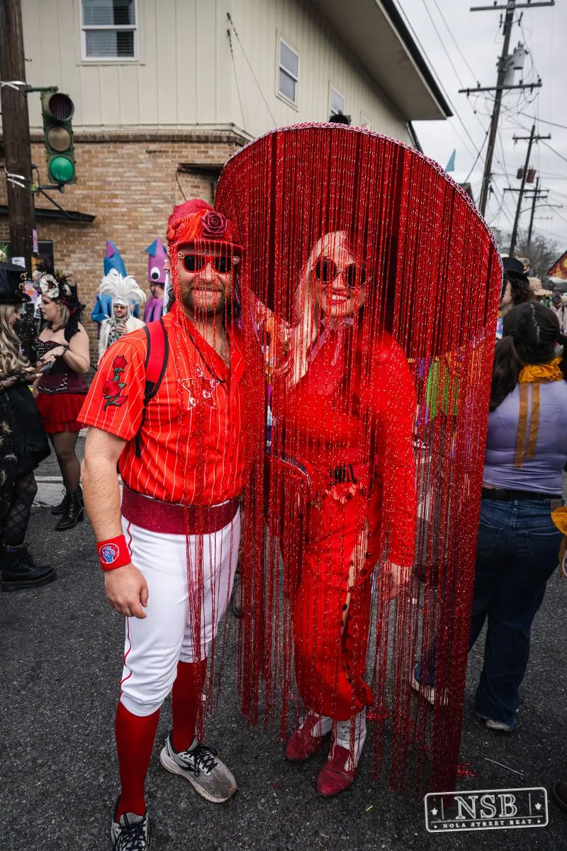 Mardi Gras Day: Marigny Street Costumes in Faubourg Marigny, New Orleans, photo 51