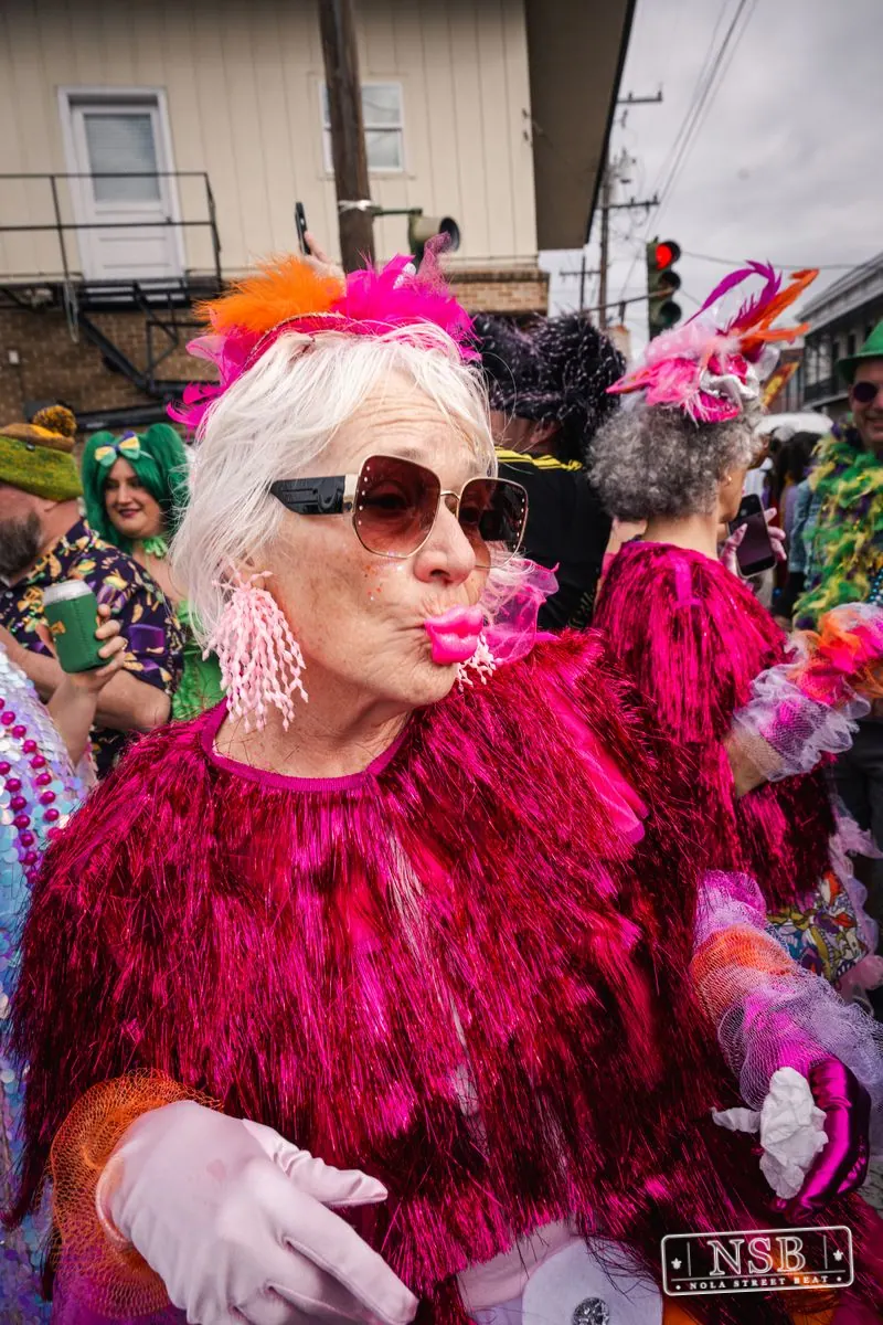 Mardi Gras Day: Marigny Street Costumes in Faubourg Marigny, New Orleans, photo 62