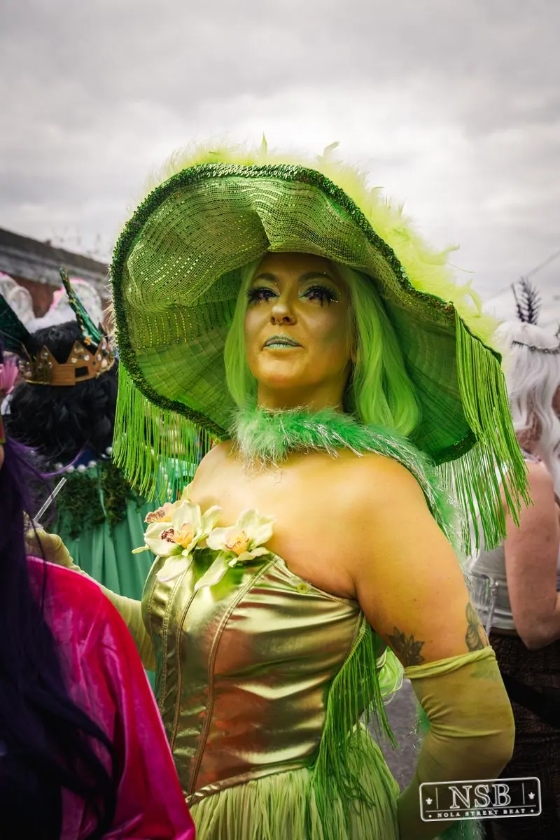 Mardi Gras Day: Marigny Street Costumes in Faubourg Marigny, New Orleans, photo 63