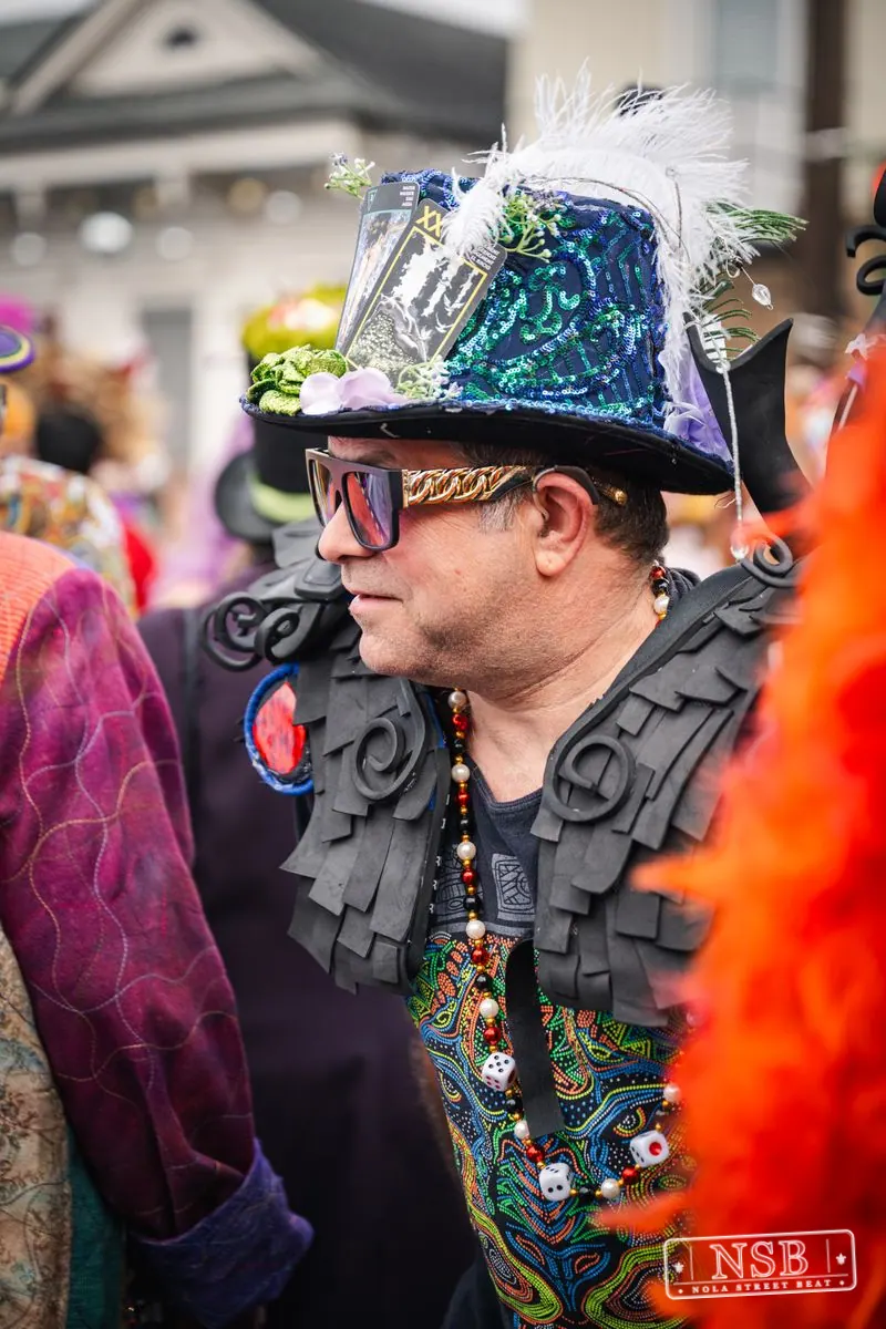 Mardi Gras Day: Marigny Street Costumes in Faubourg Marigny, New Orleans, photo 66