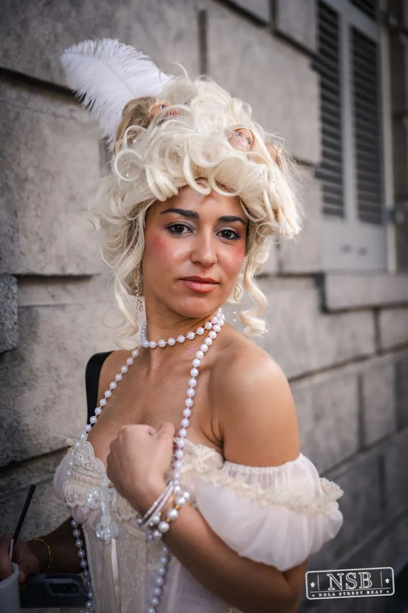 Mardi Gras Day: Marigny Street Costumes in Faubourg Marigny, New Orleans, photo 68