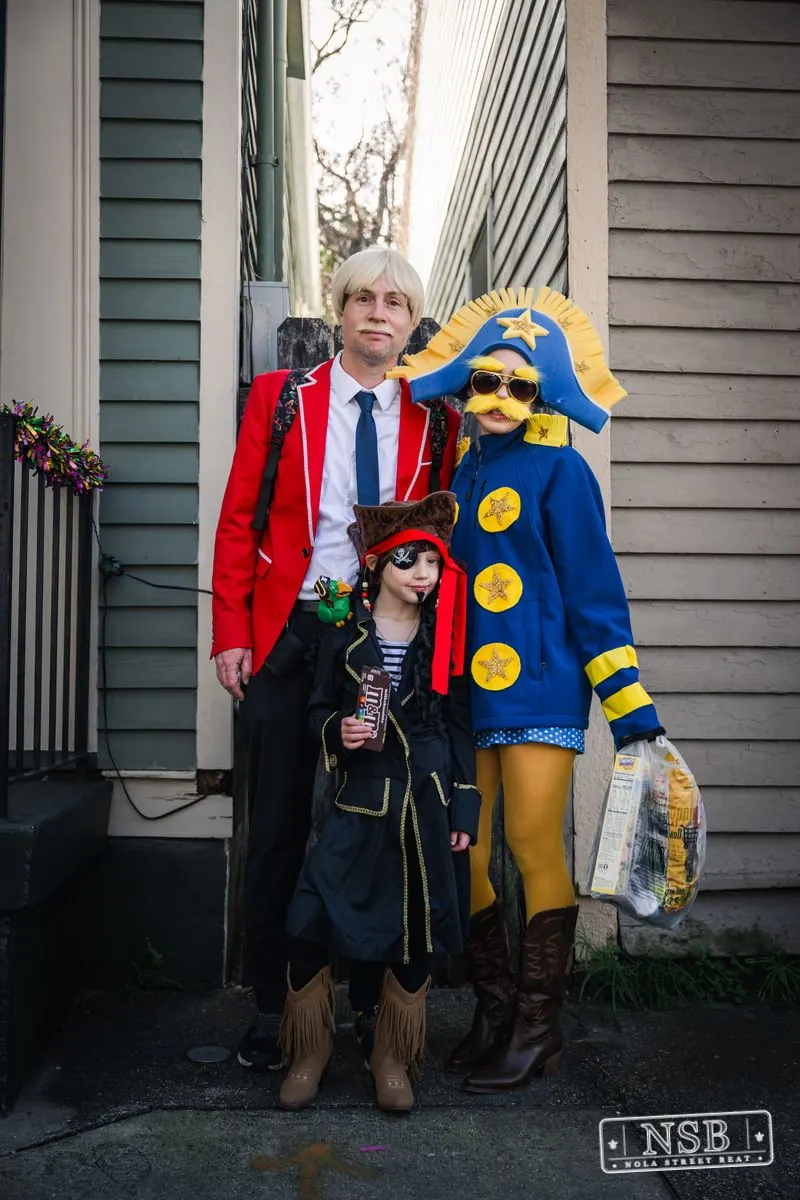 Mardi Gras Day: Marigny Street Costumes in Faubourg Marigny, New Orleans, photo 72