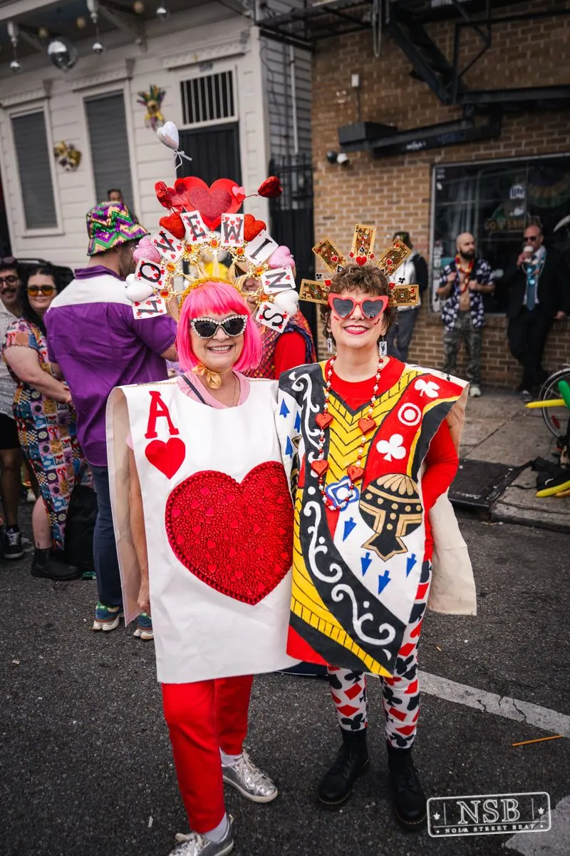 Mardi Gras Day: Marigny Street Costumes in Faubourg Marigny, New Orleans, photo 85