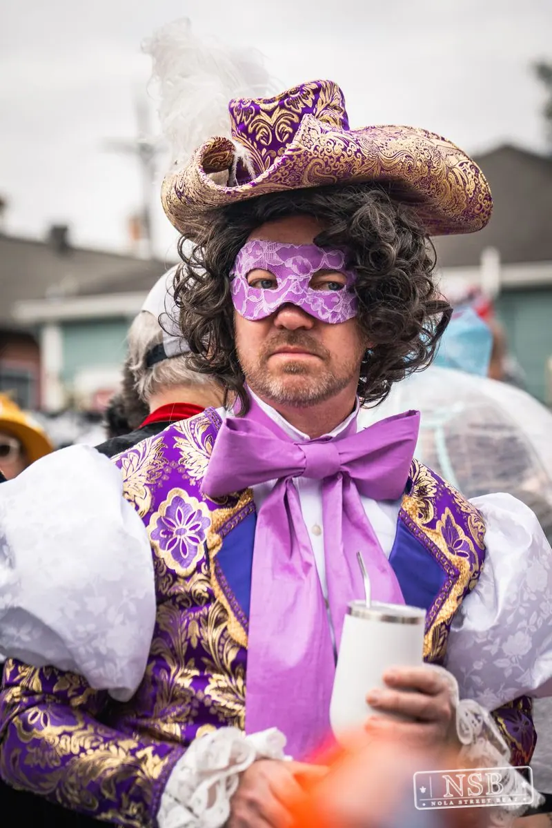 Mardi Gras Day: Marigny Street Costumes in Faubourg Marigny, New Orleans, photo 101