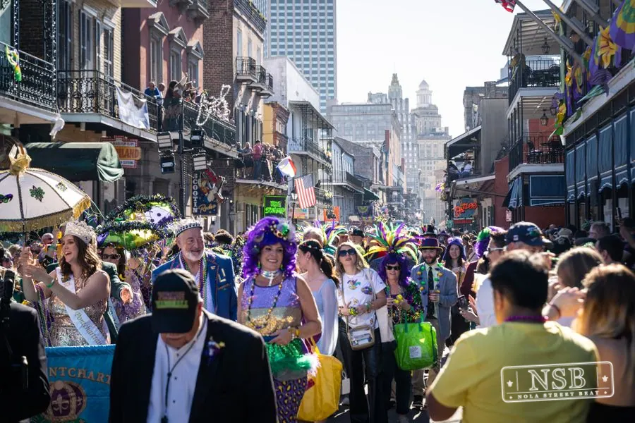 Krewe of Pontchartrain Second Line in New Orleans, Louisiana, photo 1
