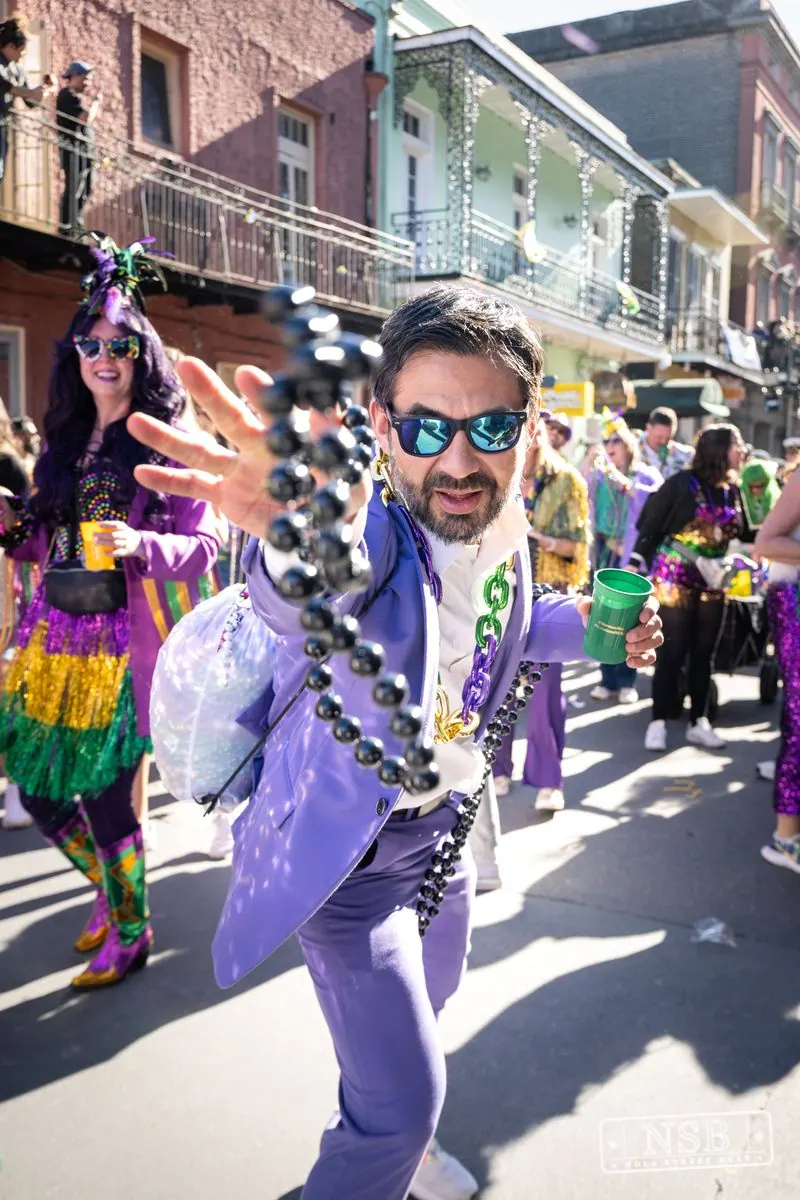 Krewe of Pontchartrain Second Line in New Orleans, Louisiana, photo 3