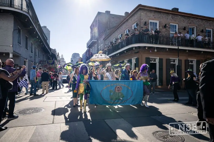 Krewe of Pontchartrain Second Line in New Orleans, Louisiana, photo 4