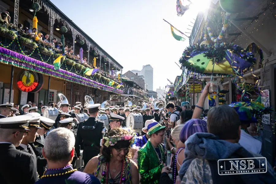 Krewe of Pontchartrain Second Line in New Orleans, Louisiana, photo 6