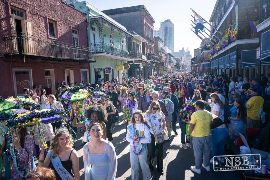 Krewe of Pontchartrain Second Line in New Orleans, Louisiana, photo 11
