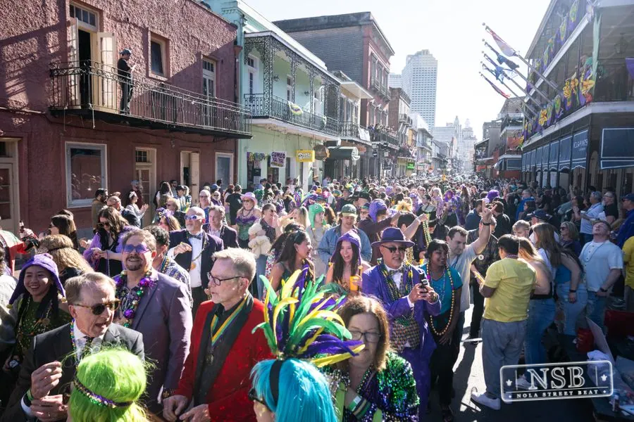 Krewe of Pontchartrain Second Line in New Orleans, Louisiana, photo 13