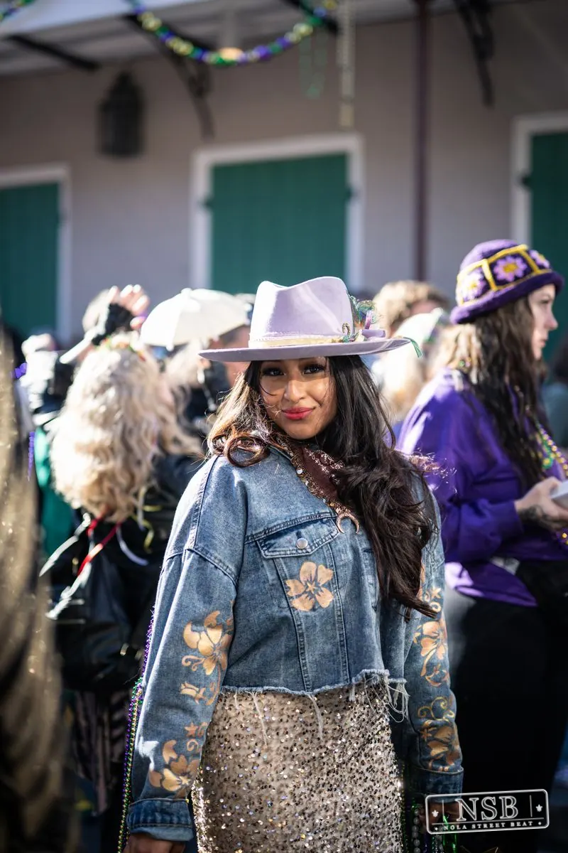 Krewe of Pontchartrain Second Line in New Orleans, Louisiana, photo 14