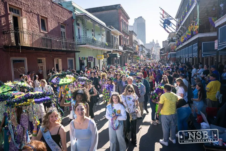 Krewe of Pontchartrain Second Line in New Orleans, Louisiana, photo 15
