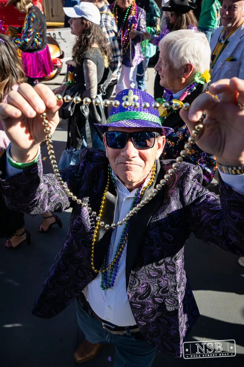 Krewe of Pontchartrain Second Line in New Orleans, Louisiana, photo 19
