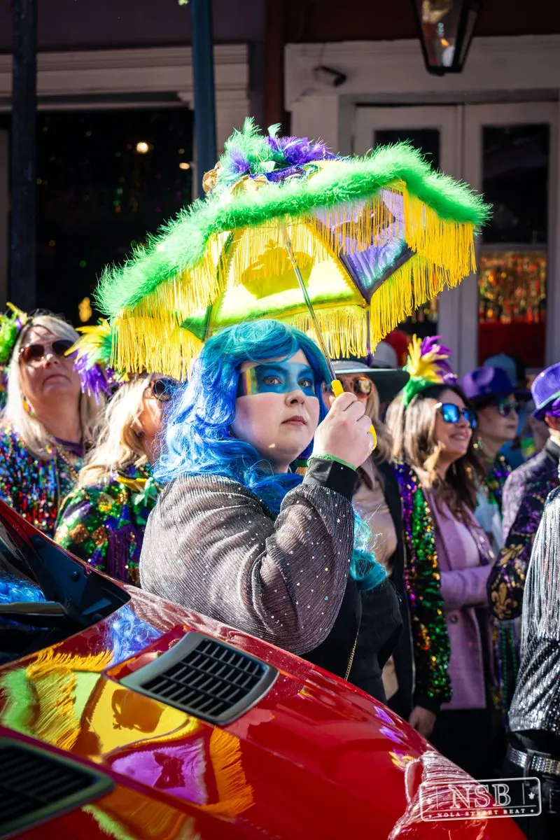 Krewe of Pontchartrain Second Line in New Orleans, Louisiana, photo 24