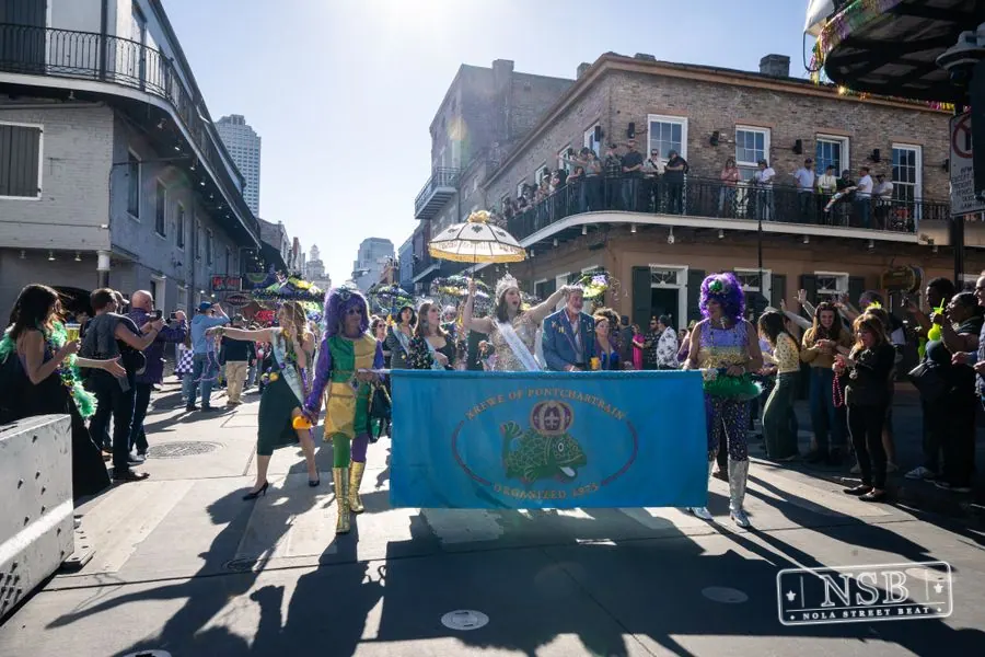 Krewe of Pontchartrain Second Line in New Orleans, Louisiana, photo 25