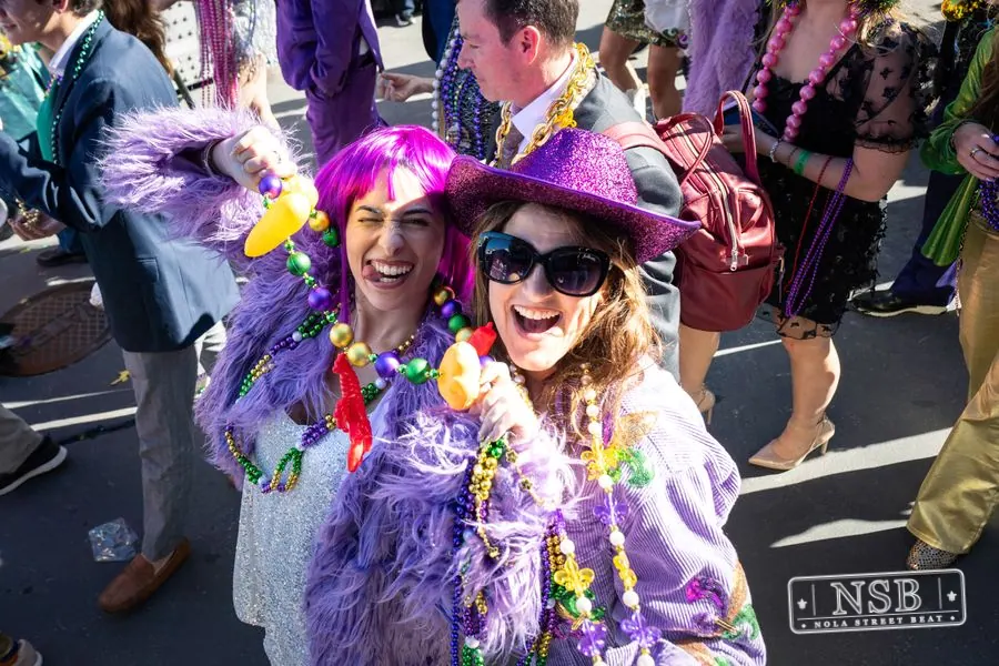 Krewe of Pontchartrain Second Line in New Orleans, Louisiana, photo 29