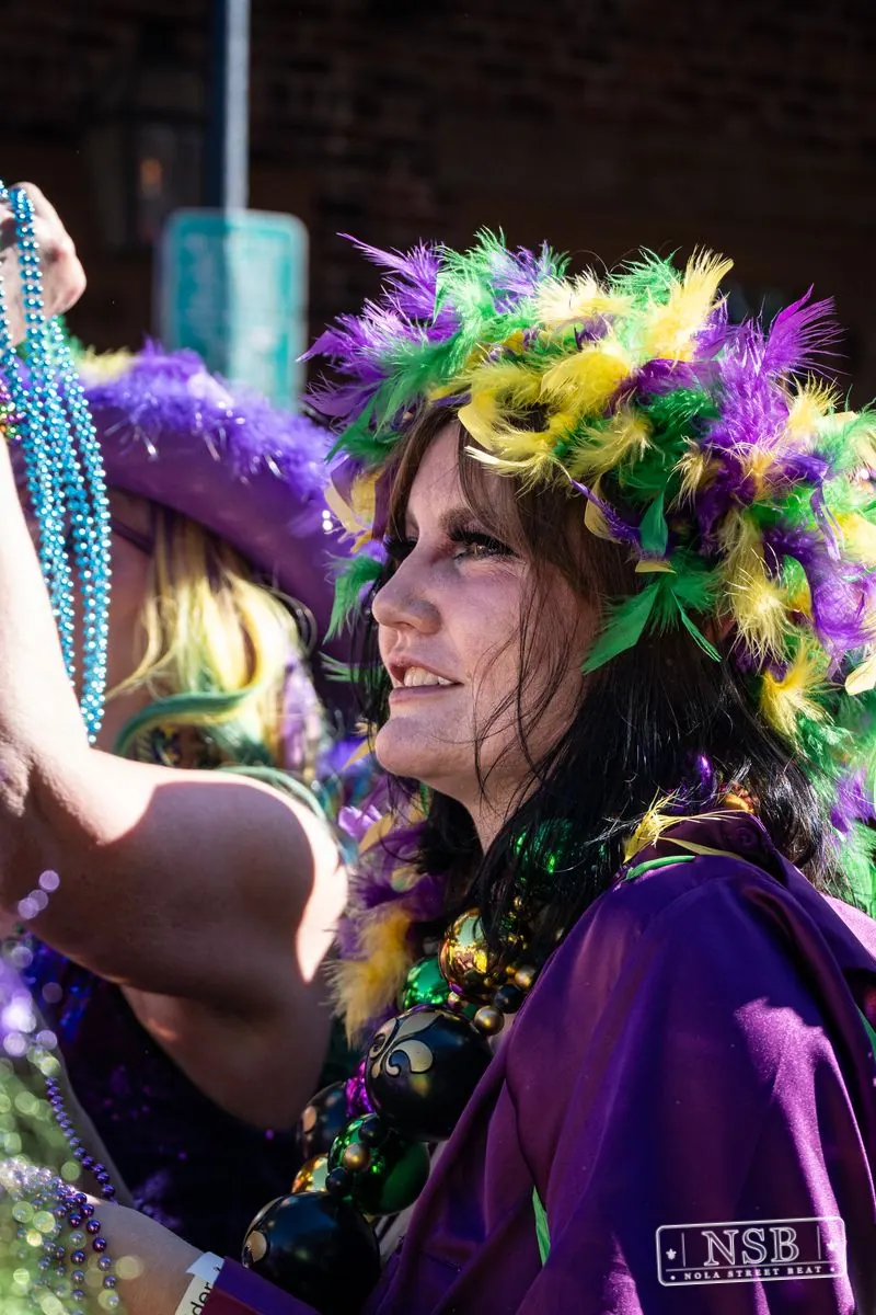 Krewe of Pontchartrain Second Line in New Orleans, Louisiana, photo 32