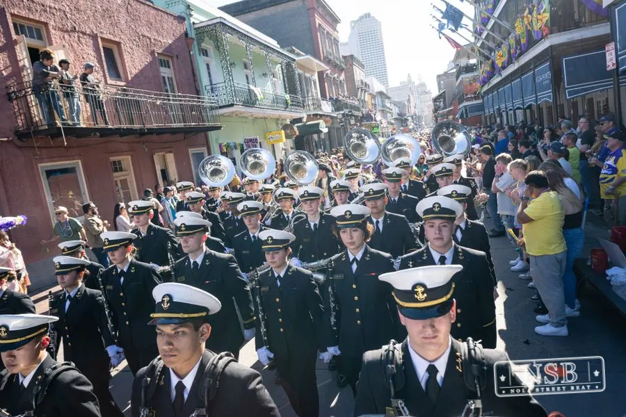 Krewe of Pontchartrain Second Line in New Orleans, Louisiana, photo 38