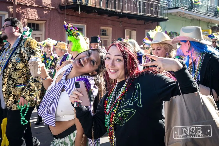 Krewe of Pontchartrain Second Line in New Orleans, Louisiana, photo 40