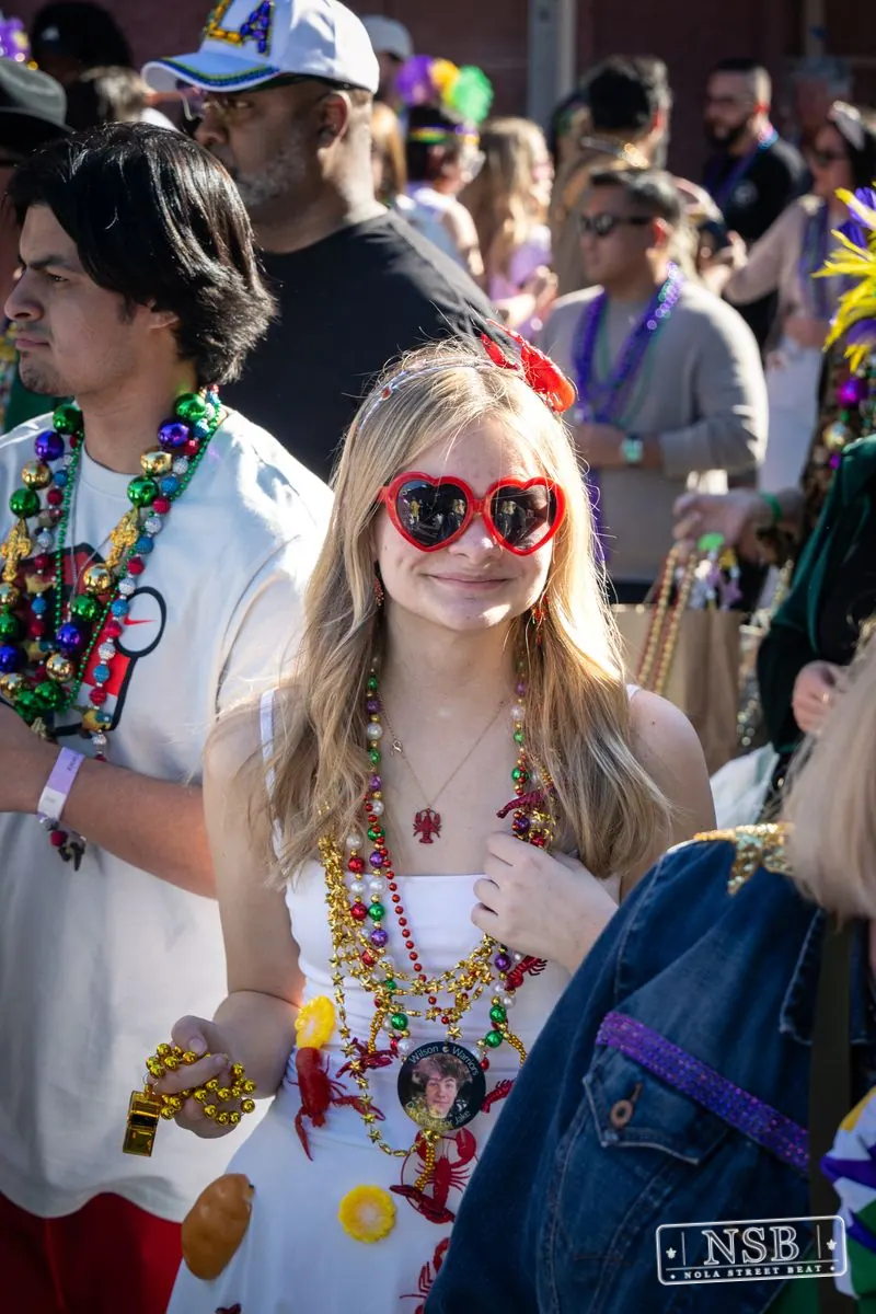 Krewe of Pontchartrain Second Line in New Orleans, Louisiana, photo 45