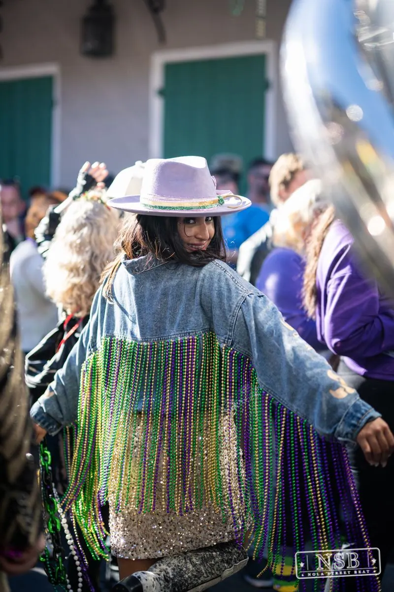Krewe of Pontchartrain Second Line in New Orleans, Louisiana, photo 46