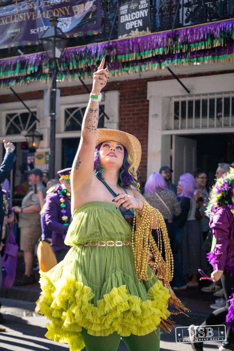Krewe of Pontchartrain Second Line in New Orleans, Louisiana, photo 47