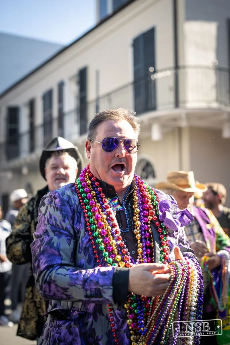 Krewe of Pontchartrain Second Line in New Orleans, Louisiana, photo 48